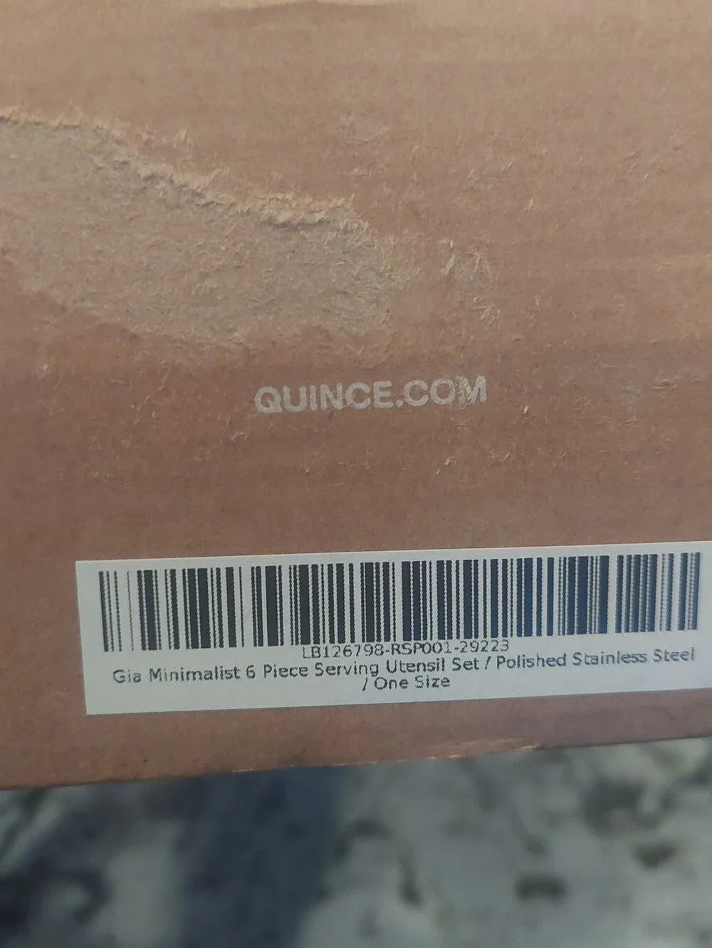 Quince new box